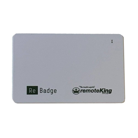 RFID ULTRALITE GREEN CARD (FOR RE-BADGE DEVICE - 13.56Mhz)