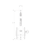 ASSA ABLOY PINNACLE SLIDING DOOR LOCK BODY 30mm (PREVIOUSLY OPT60400)