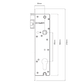 ASSA ABLOY INDURO 1PT 30mm EURO LOCK (50100)