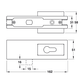 HAFELE CORNER PATCH LOCK SS