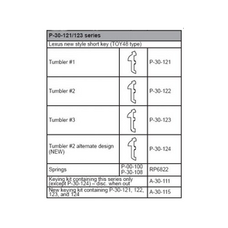 TOYOTA / LEXUS (TOY48) SPLIT WAFERS