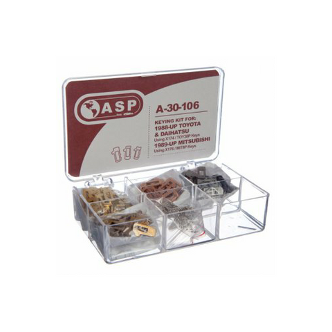 MIT8 / HON31 / HYN1 / HYN2R / MAZ8 / MIT2R / TOY38R / TOY4 / KIA1R KEYING KIT