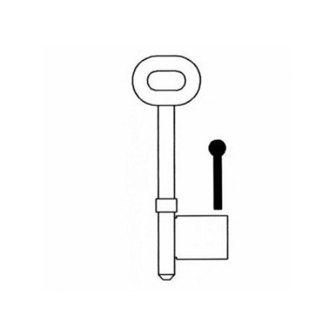 RST MORTICE BLANK 6.5 GAUGE