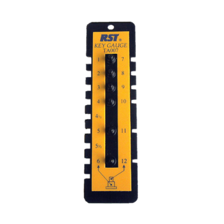 RST PIN AND PIPE KEY GAUGE