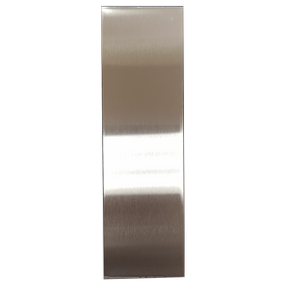 SCAR / COVER PLATE S/STEEL WITH ADHESIVE 200x60mm