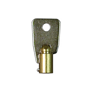 KEYBLANK TUBULAR BRASS