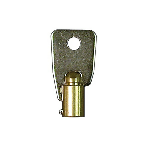 KEYBLANK TUBULAR BRASS