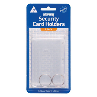 KEVRON ID CARD HOLDER TWIN PACK