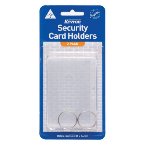 KEVRON ID CARD HOLDER TWIN PACK