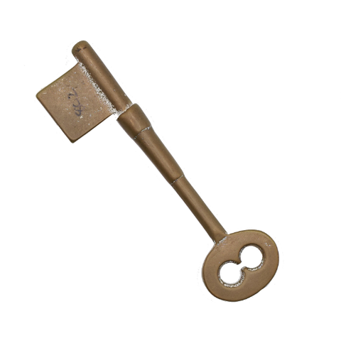 JACKSON KEY BLANK BRASS WEDGE BIT