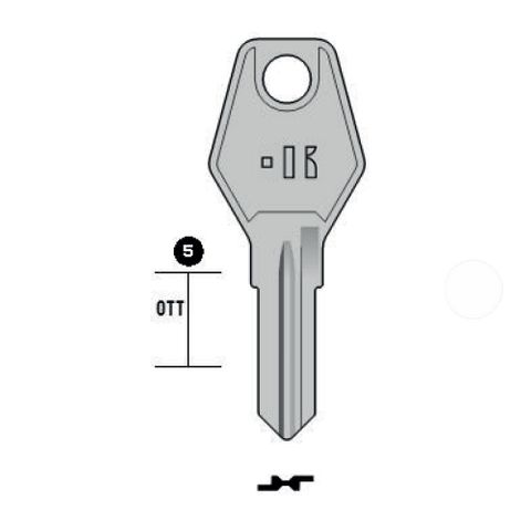 LOCK FOCUS  KEYBLANK  LF37/LF21