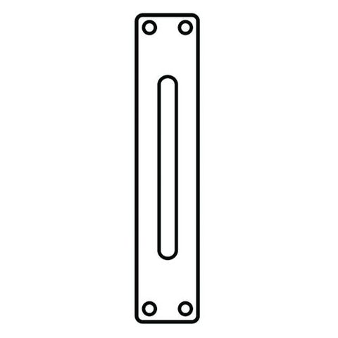 SO - LOCKWOOD PULL HANDLE PLATE INTERNAL P3  250 x 50mm