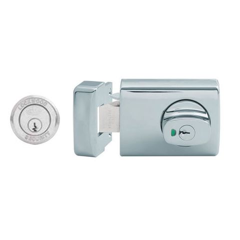 LOCKWOOD 001 AUTO DEADLATCH 2 CYL W/KNOB SC