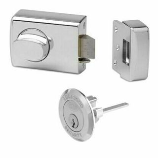 LOCKWOOD 002 AUTO DEADLATCH 1 CYL W/KNOB SC