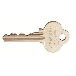 SO - LOCKWOOD AC 6 PIN KEY BLANK LW7 LKBAC6P