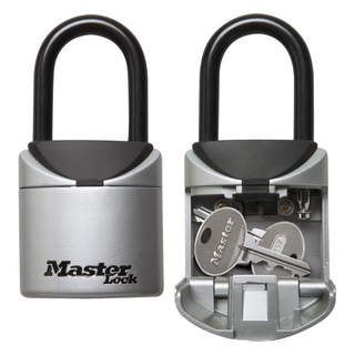 MASTER LOCK BOX DIAL COMBO W/SHACKLE COMPACT