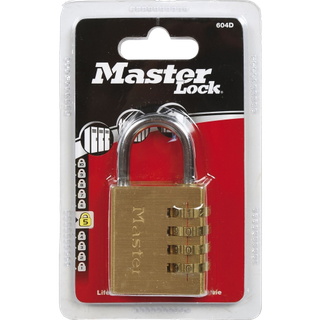 MASTER COMBINATION PADLOCK 40mm - SIDE