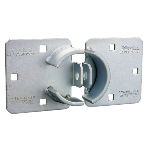 MASTER HEAVY DUTY ENCLOSED STEEL HASP SUITS HOCKEY PUCK LOCKS