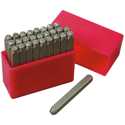 LETTER PUNCHSET 3.2mm  (1/8)