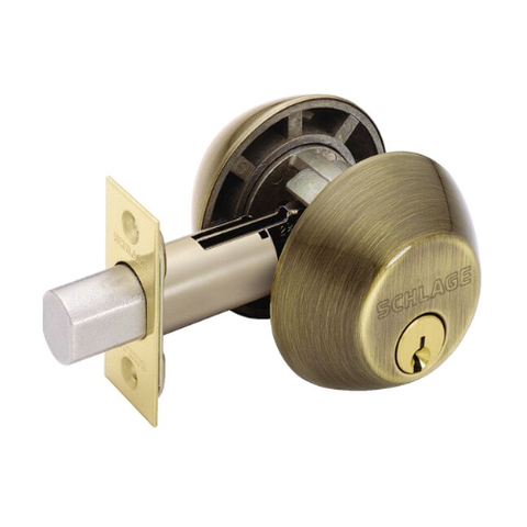 SO - SCHLAGE COMMERCIAL B362 DEADBOLT DOUBLE CYLINDER AB