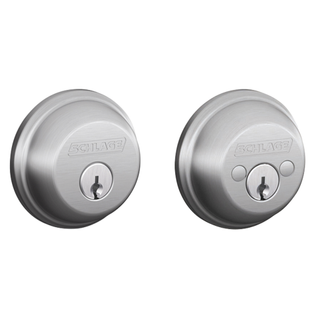 SCHLAGE B62 DEADBOLT DOUBLE CYLINDER COMMERCIAL SCP
