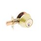COMMERCIAL DEADBOLT CYL & TURN 6P PB BOXED