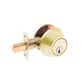 SO - COMMERCIAL DEADBOLT CYL & TURN 6P PB - SEE GA C200 PB