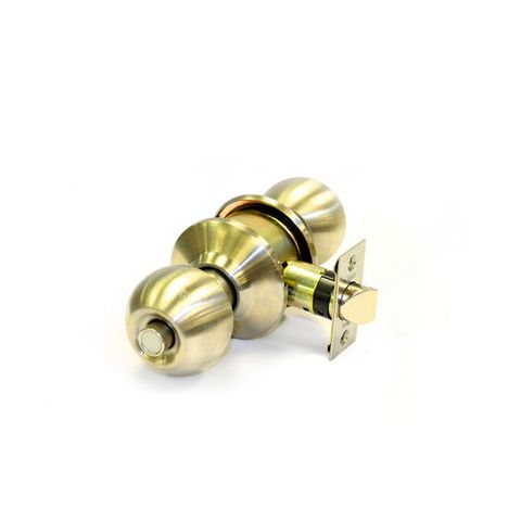 YALE DOMESTIC ENTRANCE KNOB SET 60/70mm PB BOXED