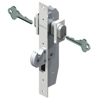 YALE DEADLOCK DOUBLE CYL  HOOK BOLT