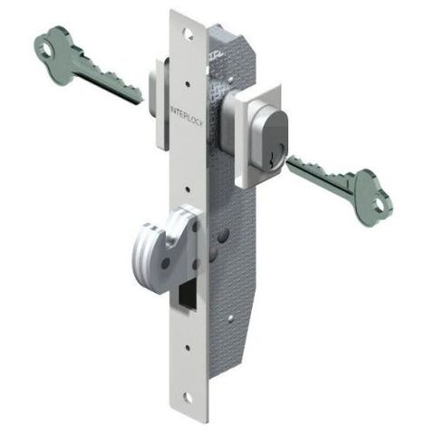 YALE DEADLOCK DOUBLE CYL  HOOK BOLT