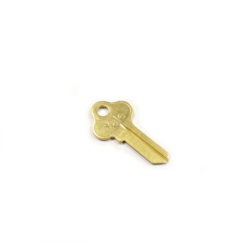 KEY BLANK 3PIN YALE BRASS