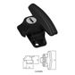 WHITCO SLIDING WINDOW LATCH BLACK LOCKING