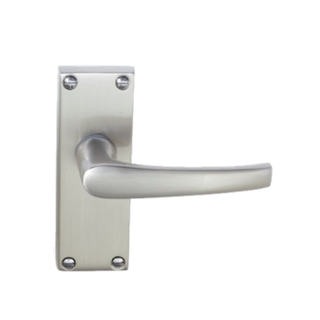 LEVER LATCH SHORT PLATE FURNITURE SET BN
