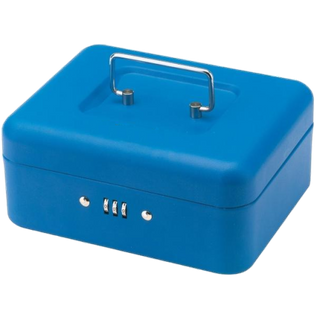 CASH BOX 8  COMBO LOCK (20 x 16 x 9cm) - LAST STOCKS