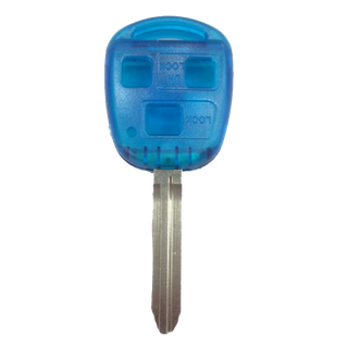 REMOTE SHELL/BLADE - TOYOTA (BLUE - 3 BUTTON)