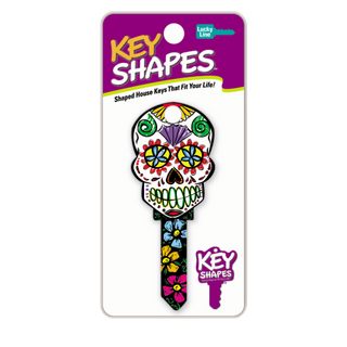 KEY SHAPE SUGAR SKULL KS1