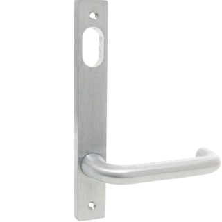 PARASOLE INT PLATE WITH LEVER / CYL HOLE - NARROW - SPECIAL