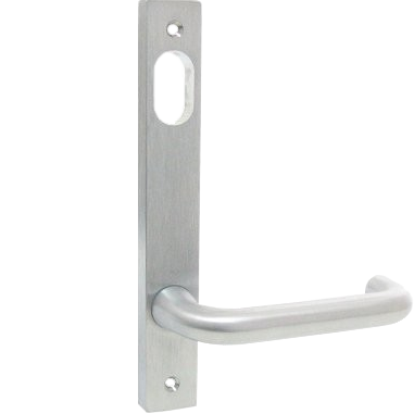 PARASOLE INT PLATE WITH LEVER / CYL HOLE - NARROW - SPECIAL