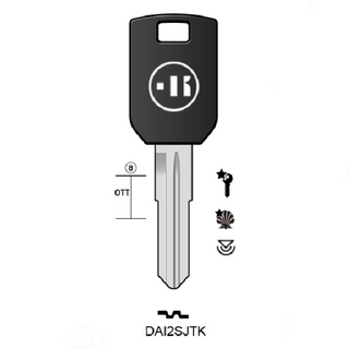 SLIMLINE HEAD POD KEY DAIHATSU & TOYOTA