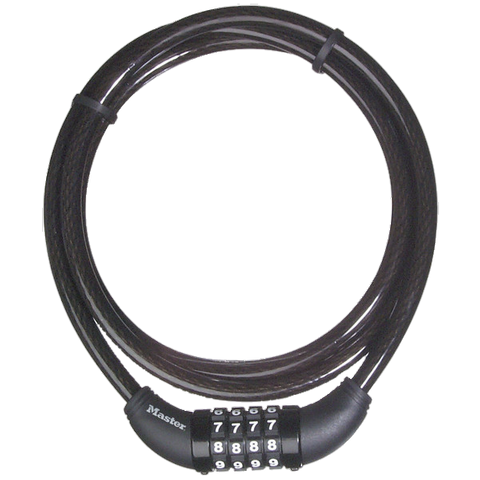 MASTER CABLE COMBINATION LOCK 1.5M x 10mm
