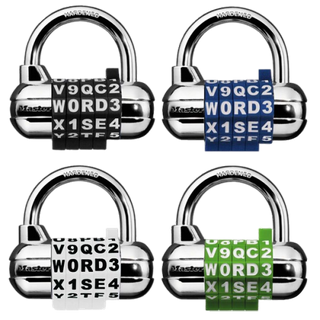 MASTER COMBINATION PADLOCK - ALPHA / NUMERIC
