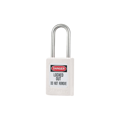 SO - MASTER SAFETY LOCKOUT PADLOCK WHITE KD - SPECIAL