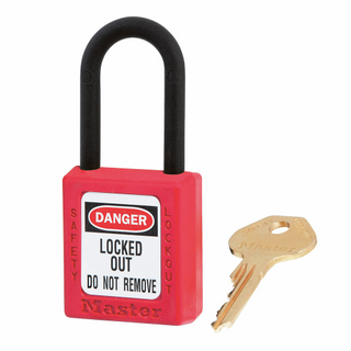 MASTER SAFETY LOCKOUT PADLOCK NON SPARK KD (RED)