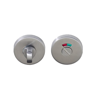 TOILET INDICATOR PRIVACY BOLT SET ROUND SS