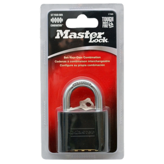 MASTER COMBINATION PADLOCK D/C BODY 51mm