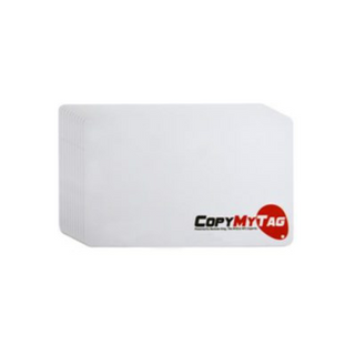 RFID CLAMSHELL CARD ABS WHITE