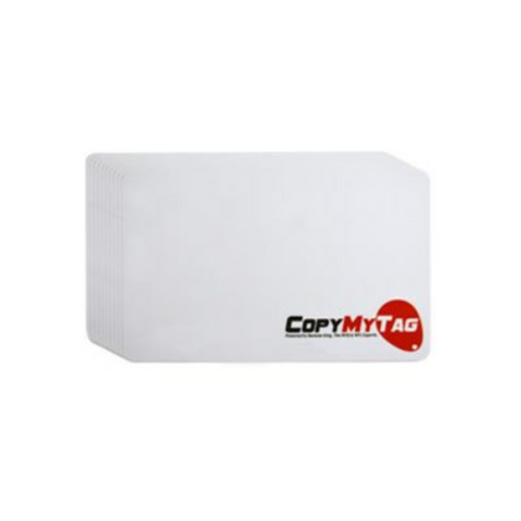 RFID CLAMSHELL CARD ABS WHITE