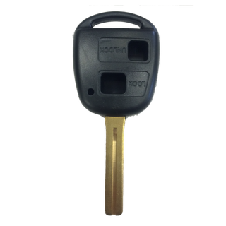 DURA SHELL INTERG.REMOTE KEY SHELL - TOYOTA TOY48 2B *** (REM TOY019) ***