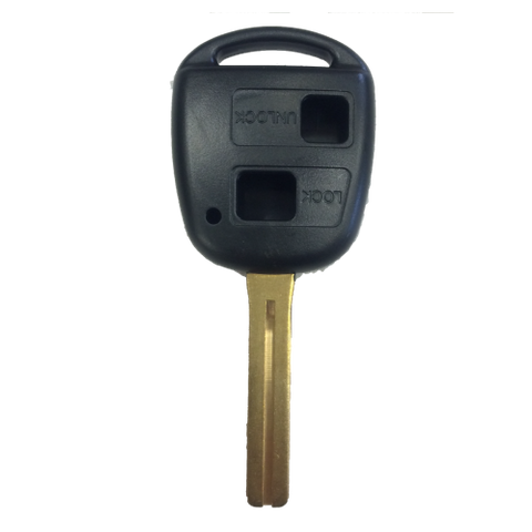 DURA SHELL INTERG.REMOTE KEY SHELL - TOYOTA TOY48 2B *** (REM TOY019) ***