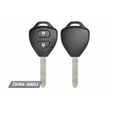 DURA INTERGRATED KEY SHELL - TOYOTA TOY43 2B  *** (REM TOY009) ***